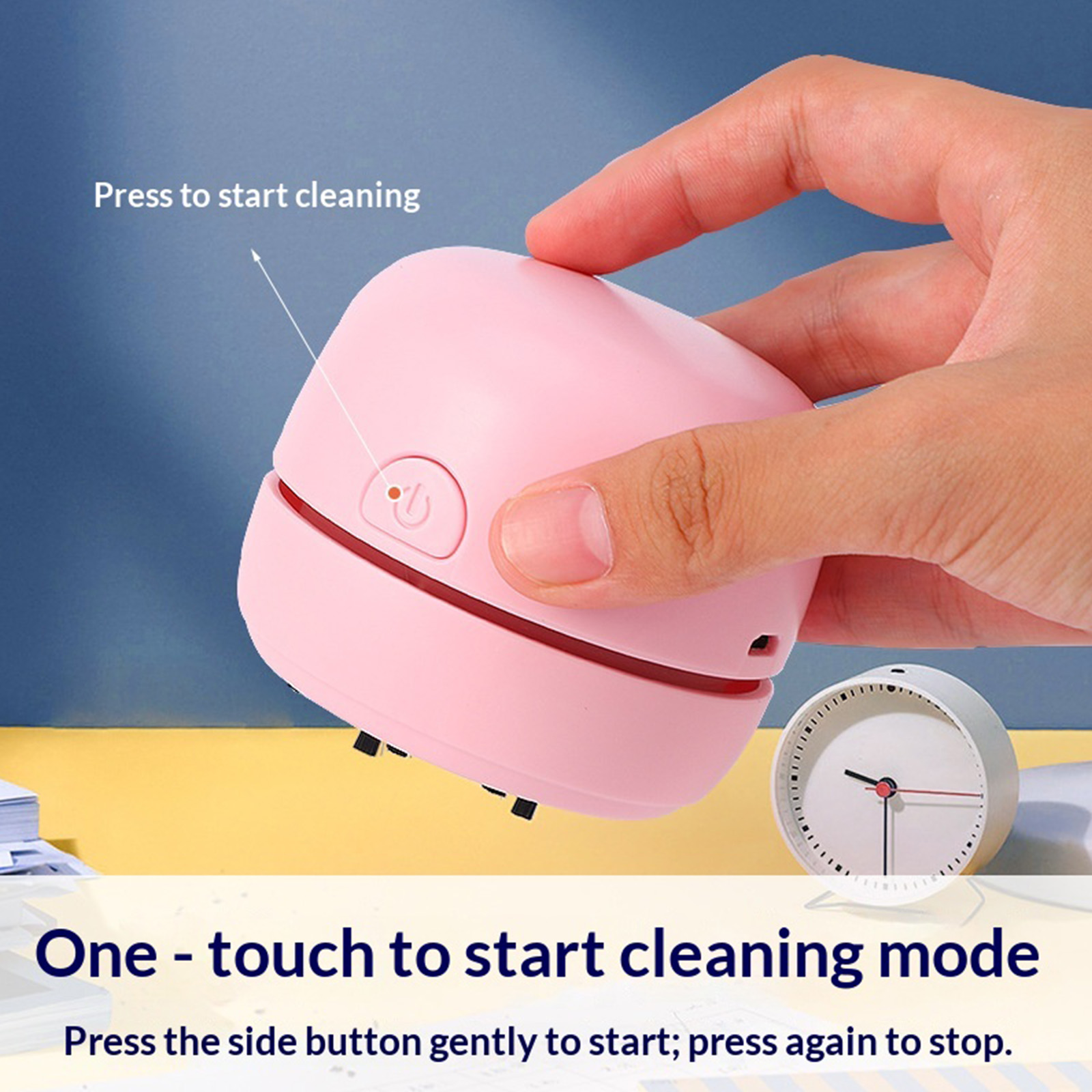 Cordless Handheld Mini Desktop - огляд і ціна Mini Desktop Vacuum Cleaner For Eraser Dust