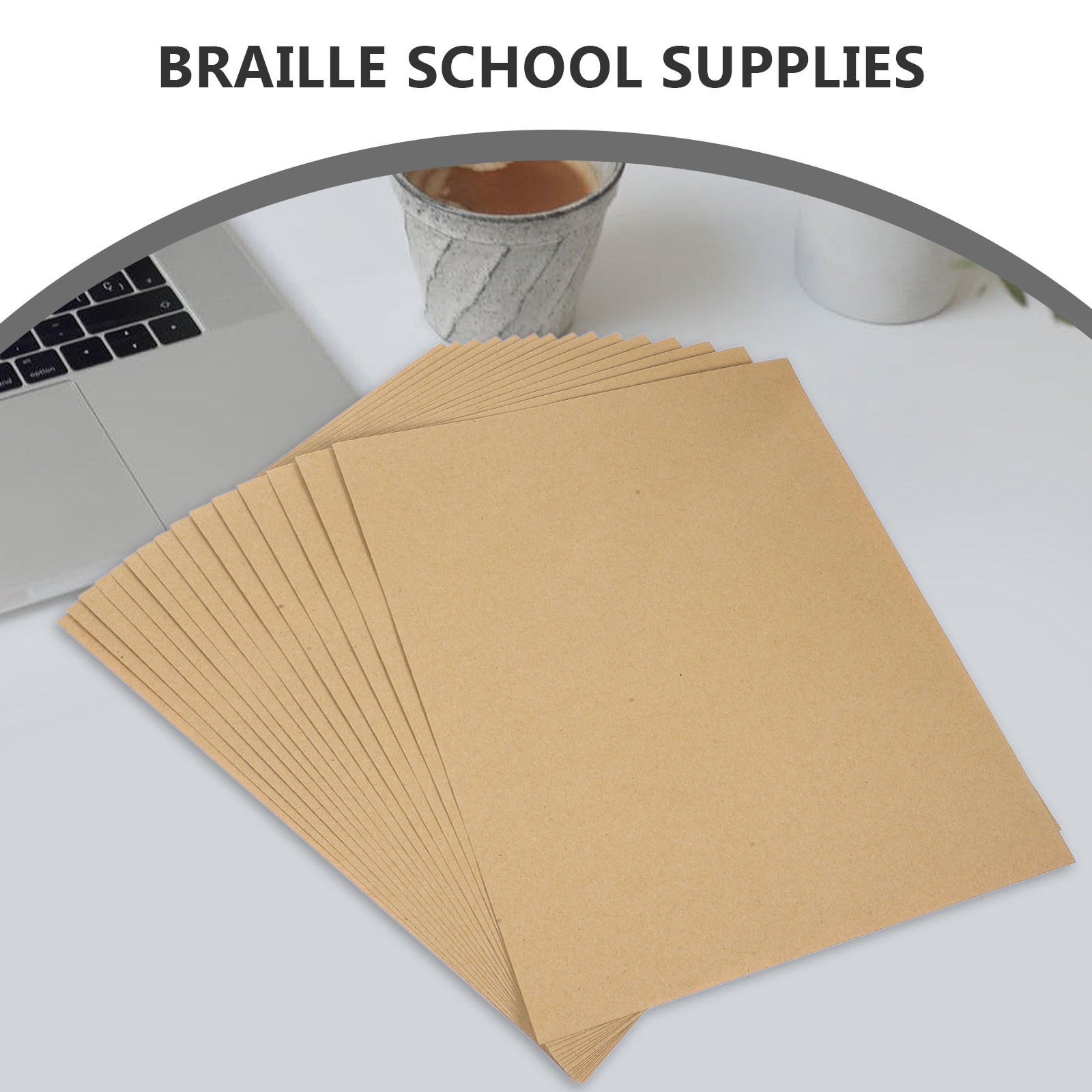15Pcs Braille Cardstock Sheets - огляд і ціна Writing Tools