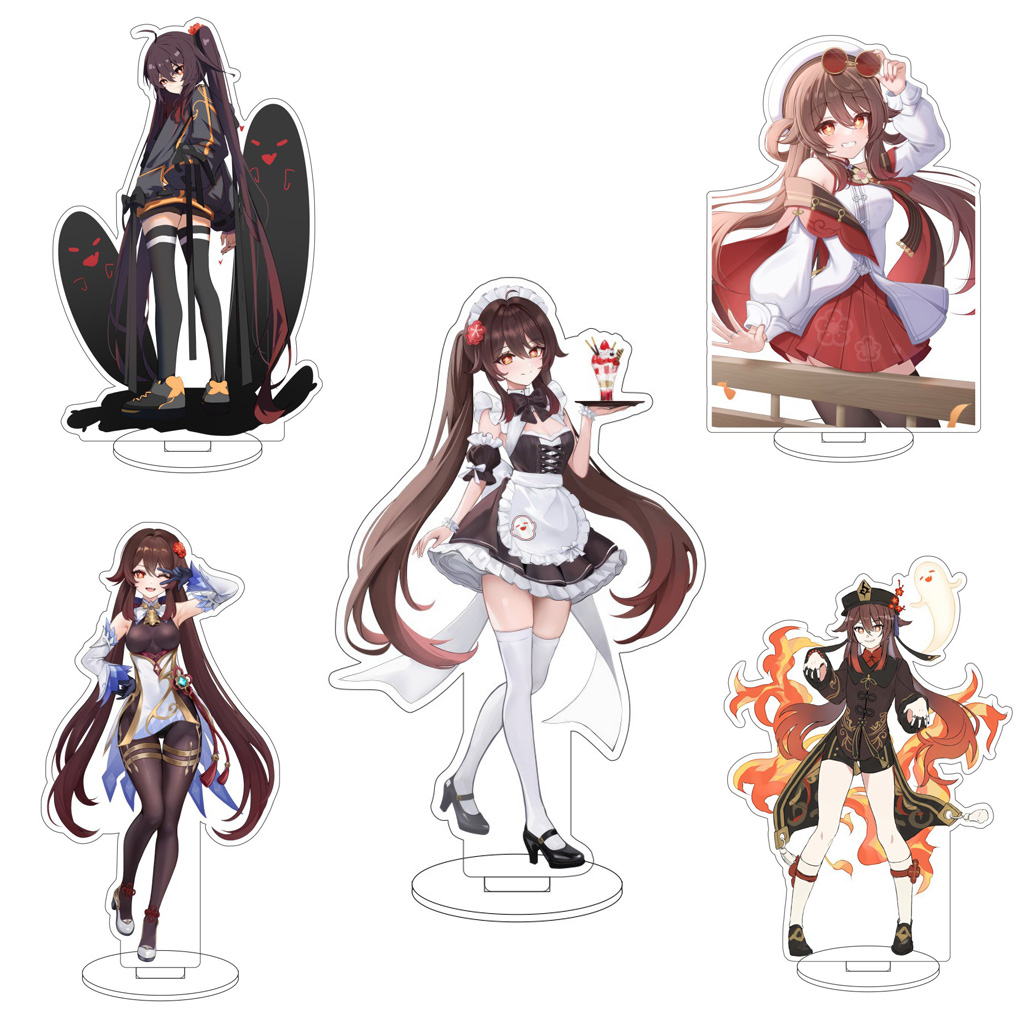 16CM Anime Genshin Impact ‌Hu  - огляд і ціна Desk Accessories