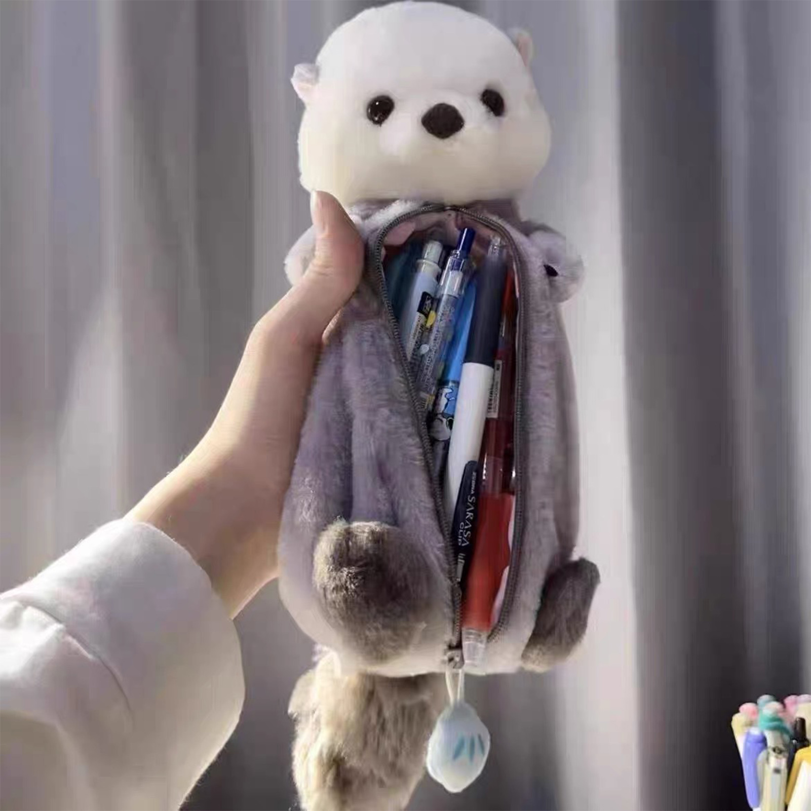 Creative Plush Toy Pencil Case - огляд і ціна School Supplies