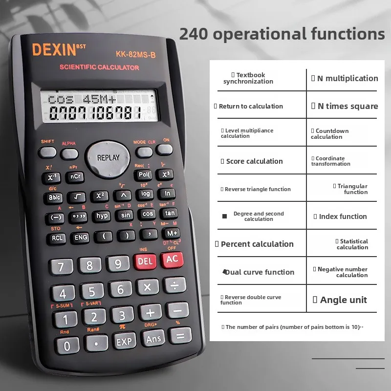 Calculator Student Scientific  - огляд і ціна Scientific Calculator For Secondary School