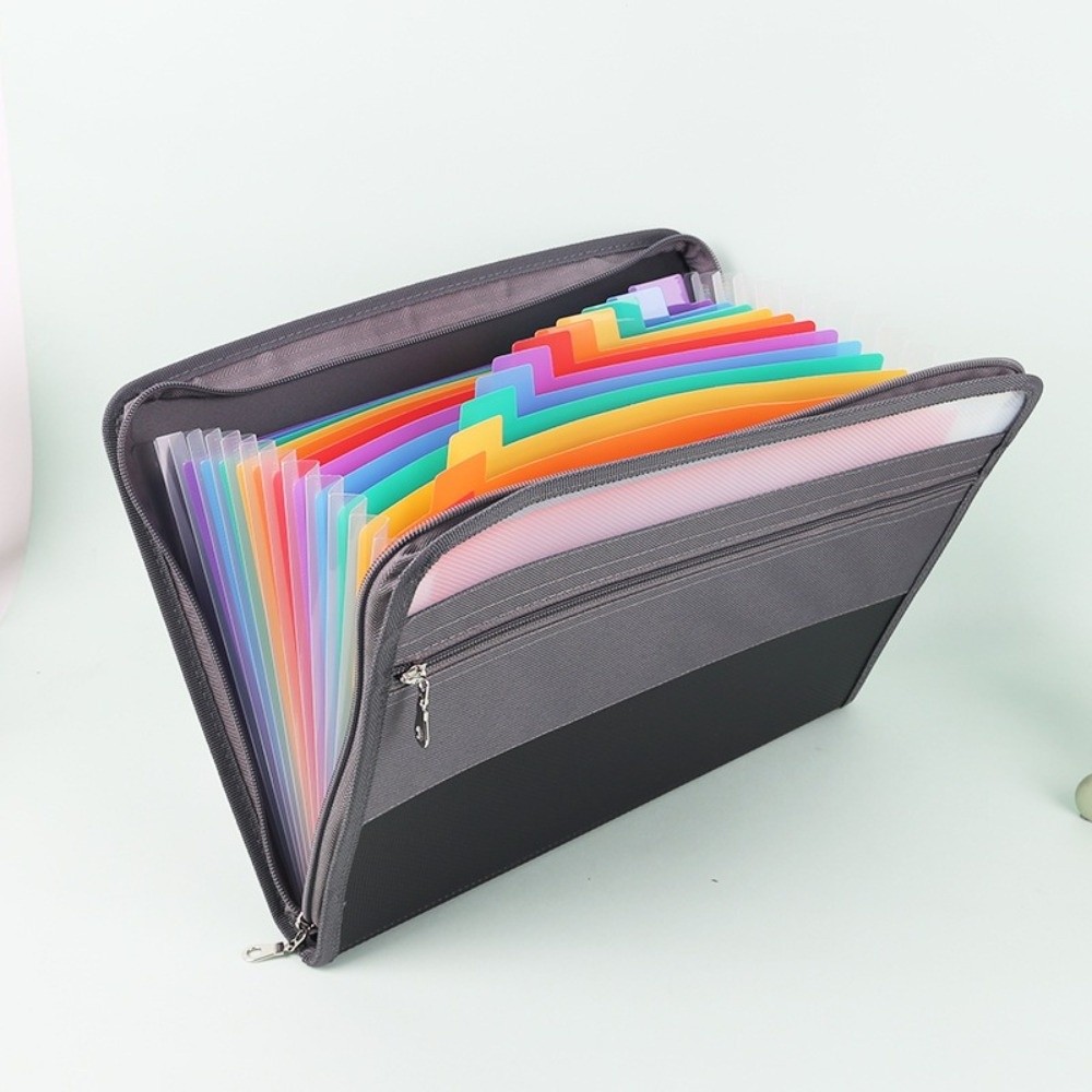 13 Pockets Expanding File Fold - огляд і ціна Expandable Accordion File Folder 13 Pockets