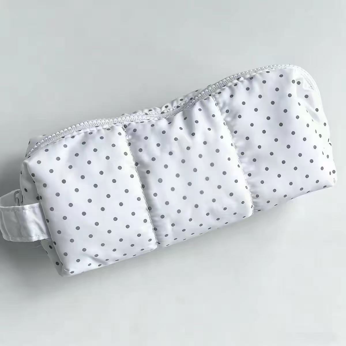 Polka Dot Handheld Pencil Bag  - огляд і ціна Aesthetic Large Pencil Case Pouch