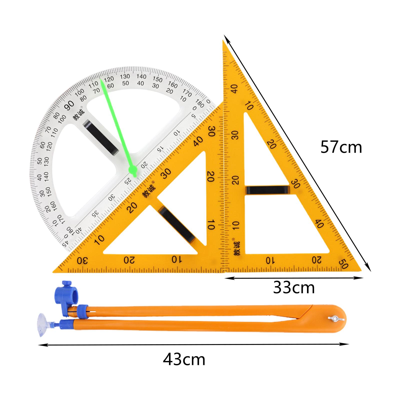 Math Geometry Ruler Set for Bl - огляд і ціна Math Geometry Set With Compass