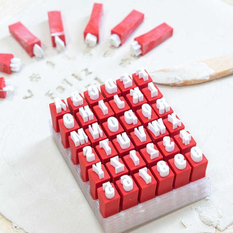 Christmas Style Alphabet Clay  - огляд і ціна Writing Tools